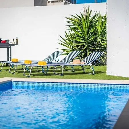 Villa Playa De Fanabe Sleeps 8 Pool Air Con Wifi Costa Adeje (Tenerife)